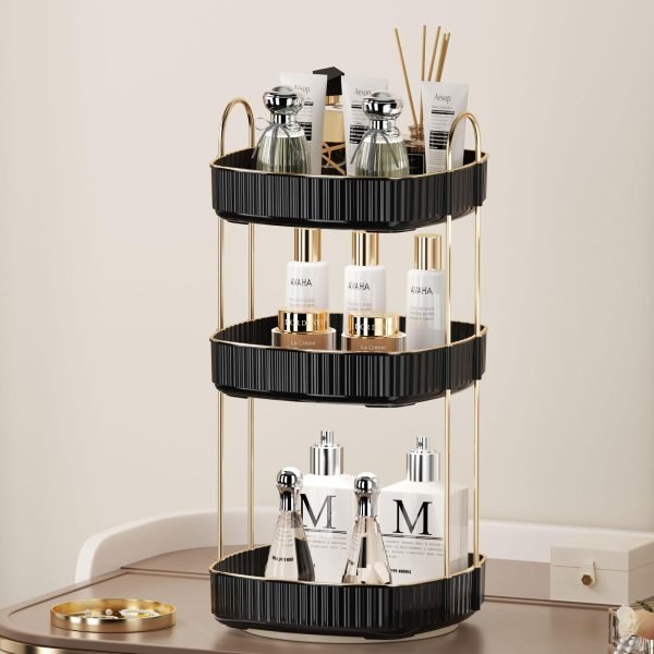 360 Rotating Makeup Organizer for Vanity