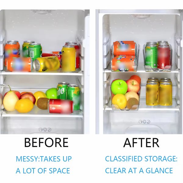 Clear refrigerator storage