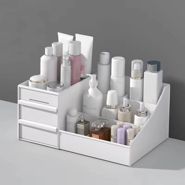 Cosmetic with Drawer Multi-Functional Storage