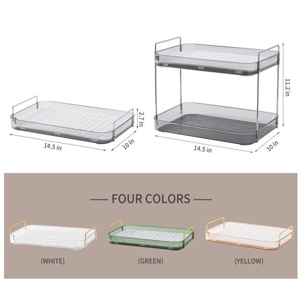 Countertop Storage Organizer with Drain Board