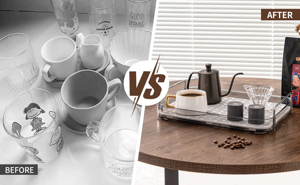Countertop Storage Organizer with Drain Board
