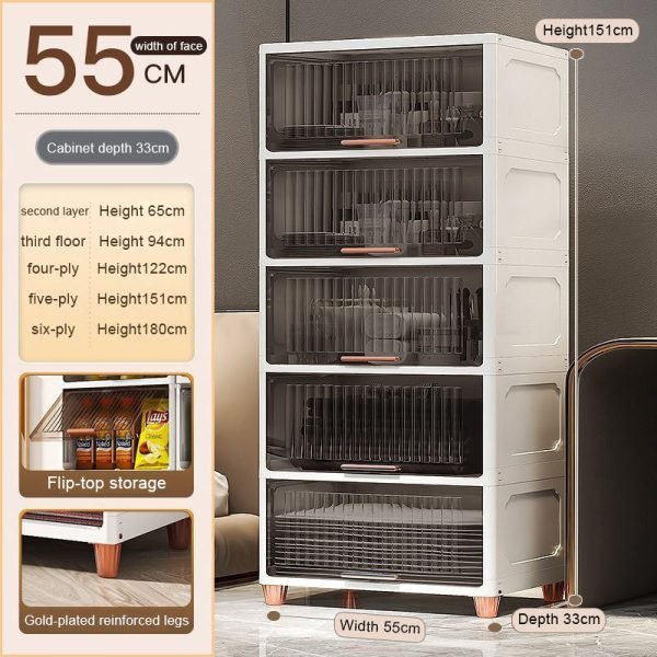 Large Capacity Multi-colour Snacks Storage Cabinet