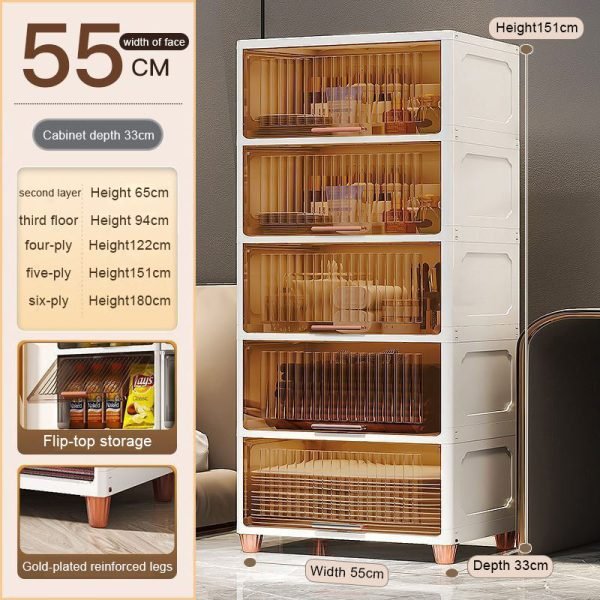 Large Capacity Multi-colour Snacks Storage Cabinet