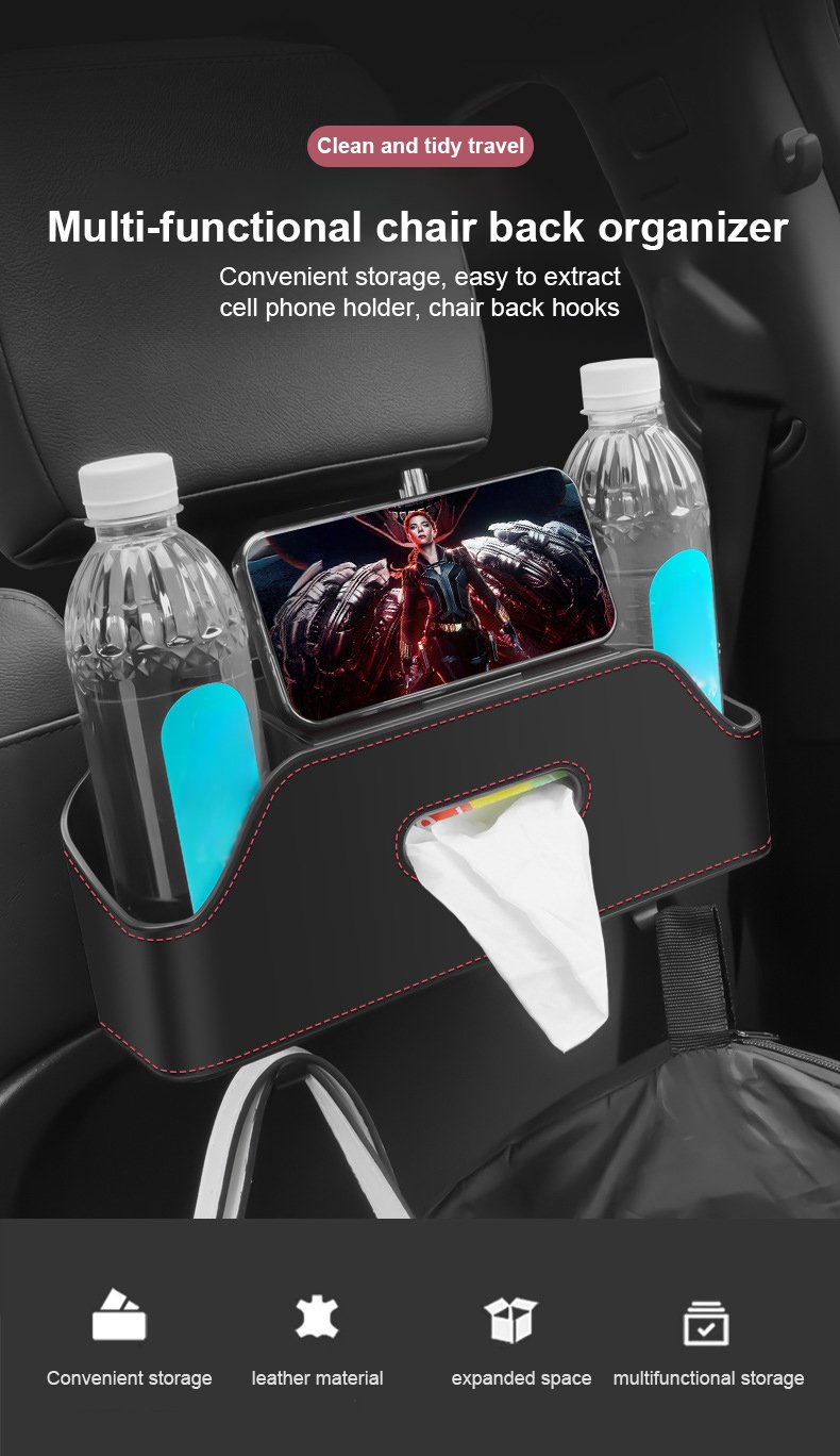 Multi-functional Chair Back Organizer-Car Seat Back Storage Box