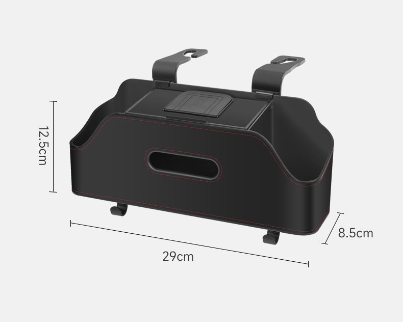 size-Car Seat Back Storage Box