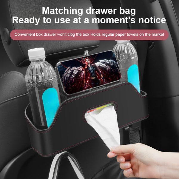 Car Seat Back Storage Box
