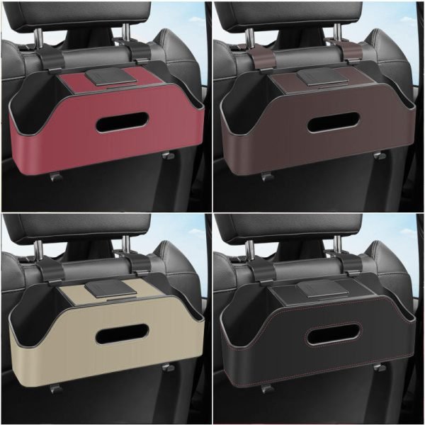 Car Seat Back Storage Box