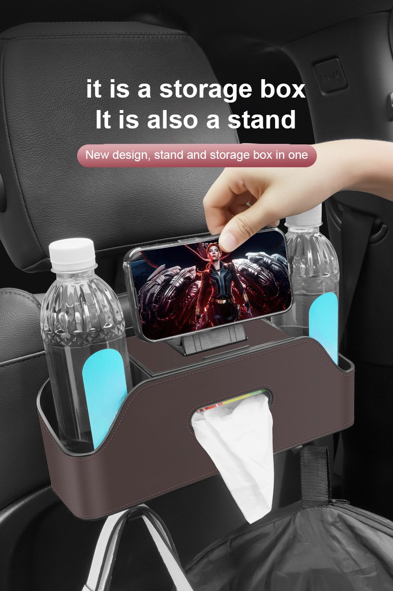 Car Seat Back Storage Box